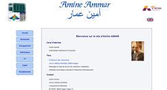 Desktop Screenshot of amineammar.com