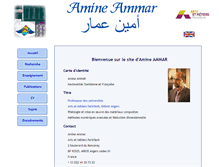 Tablet Screenshot of amineammar.com